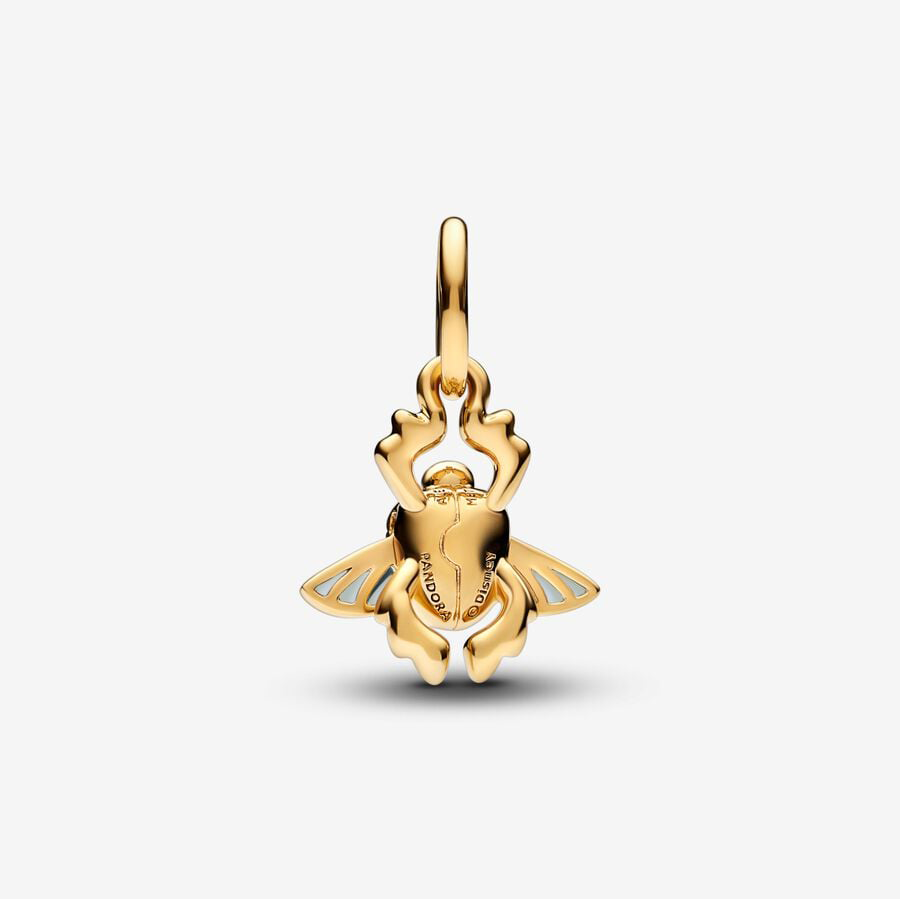 Aladdin Gold Beetle Charm