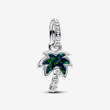 Green Palm Tree Charm