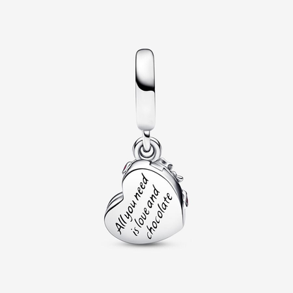 Openable Heart Chocolate Box Charm