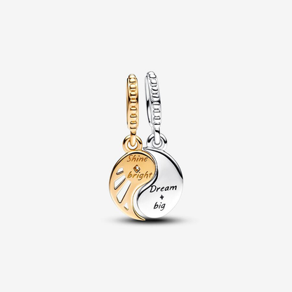 Splittable Sun & Moon Charm