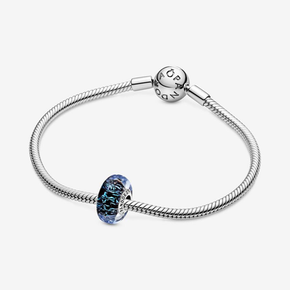 Dark Blue Murano Glass Bead Charm