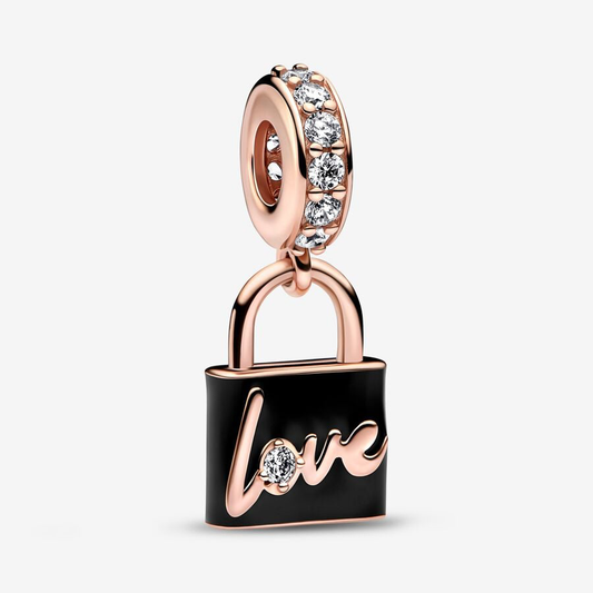 Love Padlock Charm