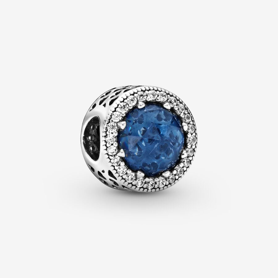 Blue Crystal Charm