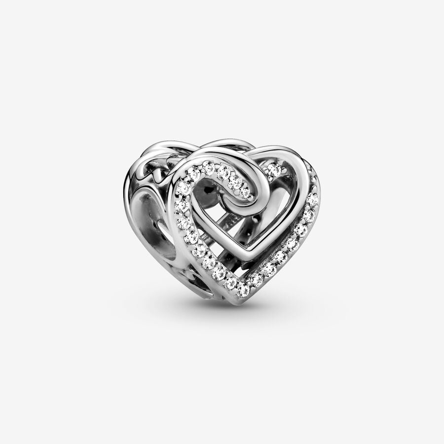 Sparkling Hearts Charm