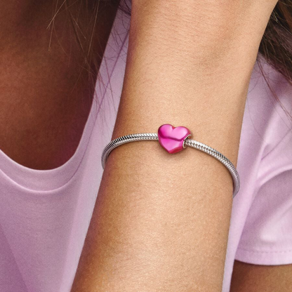 Pink Heart Charm