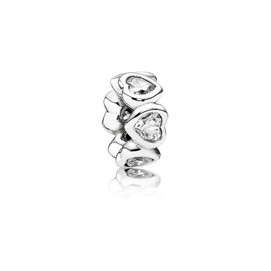 Heart Spacer Charm