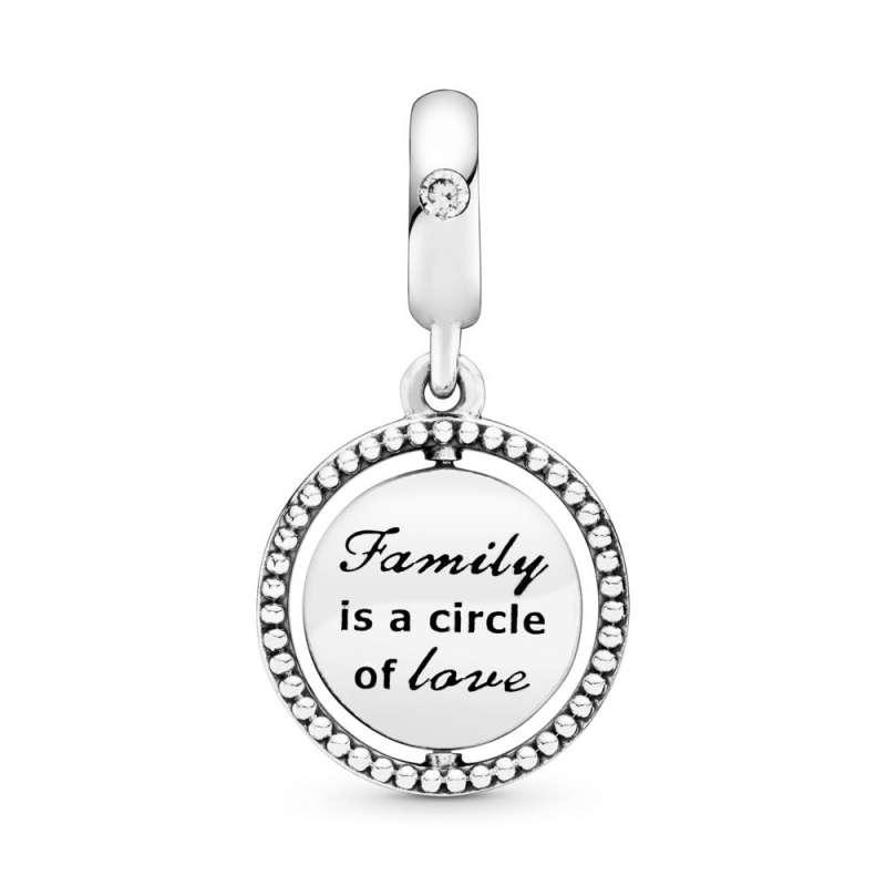 Spinning Family Tree Dangle Charm