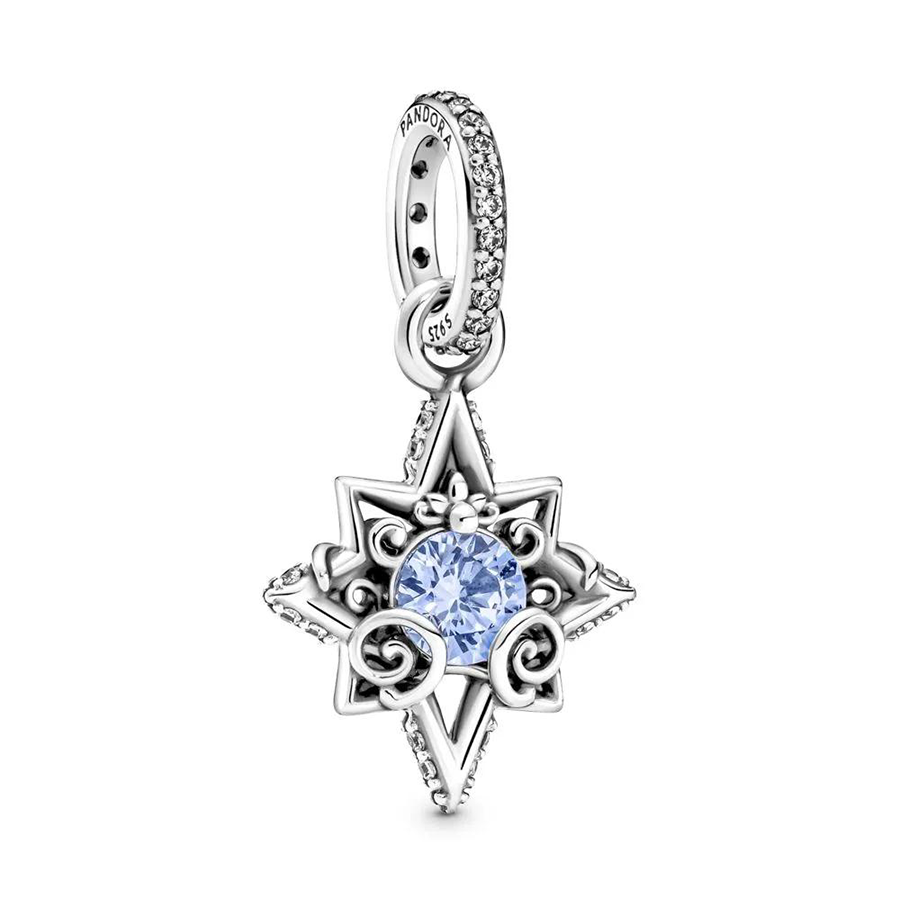 Cinderella Blue Star Charm