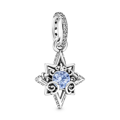 Cinderella Blue Star Charm