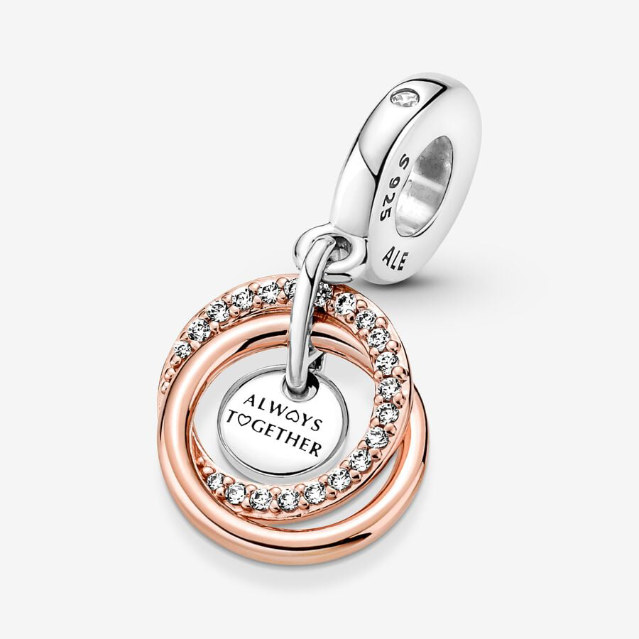 Always Together Rose Gold Charm