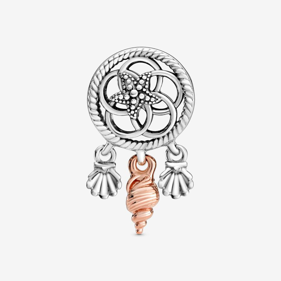 Seashell Dreamcatcher Charm