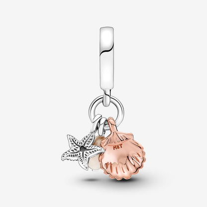 Pearl, Starfish & Shell Charm