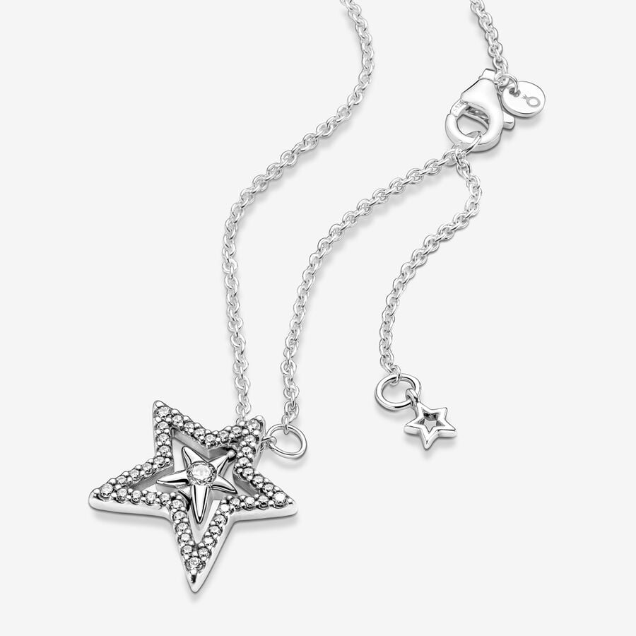 Pavé Star Necklace