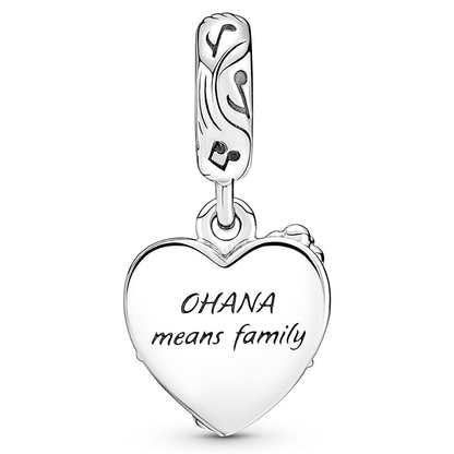 Stitch And Angel Ohana Charm