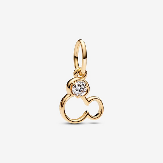 Mickey Mouse Gold Charm