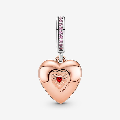 Openable Heart Lock Charm