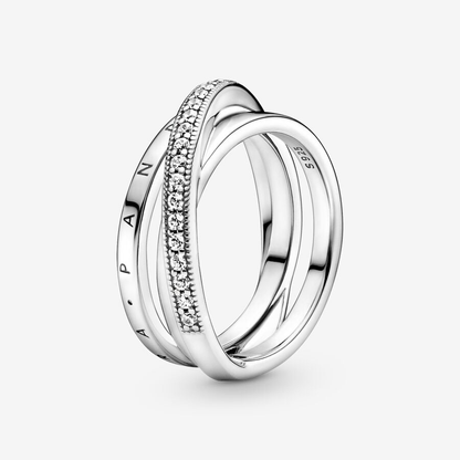 Pavé Triple Band Ring