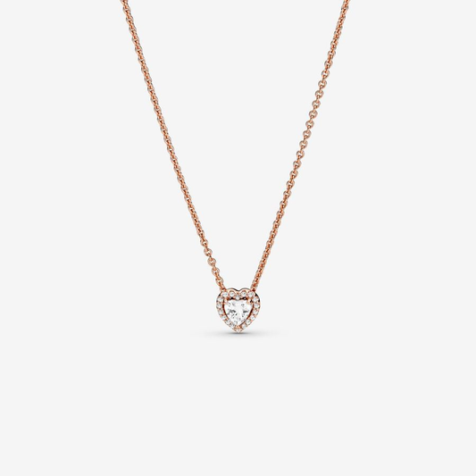 Rose Gold Heart Necklace