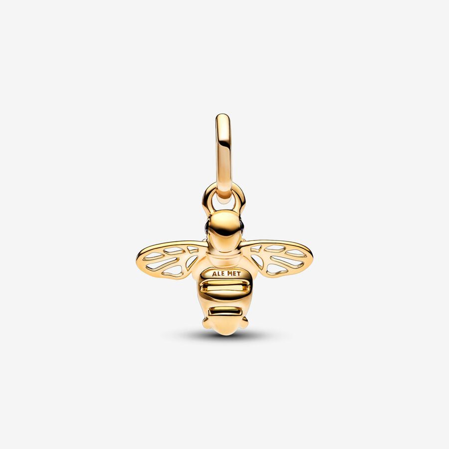 Sparkling Gold Bee Charm