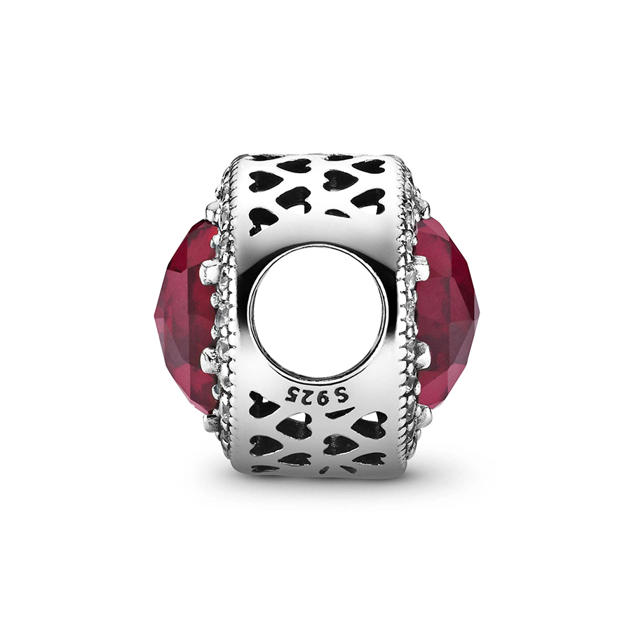 Red Murano Bead Charm