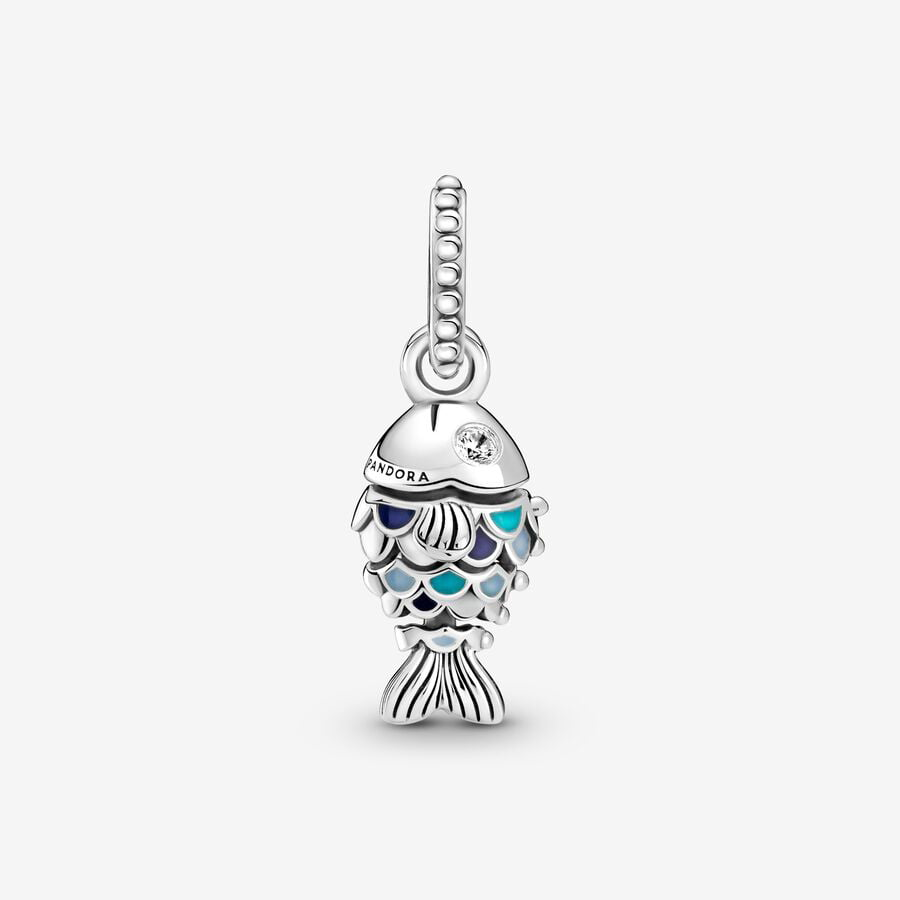 Blue Fish Charm