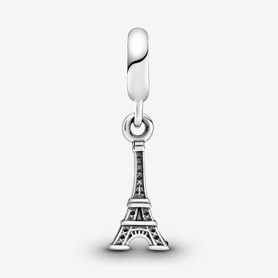 Silver Eiffel Tower Charm