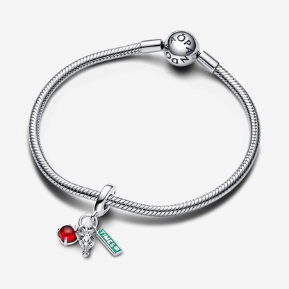 NYC Apple, Torch and Street Sign Charm