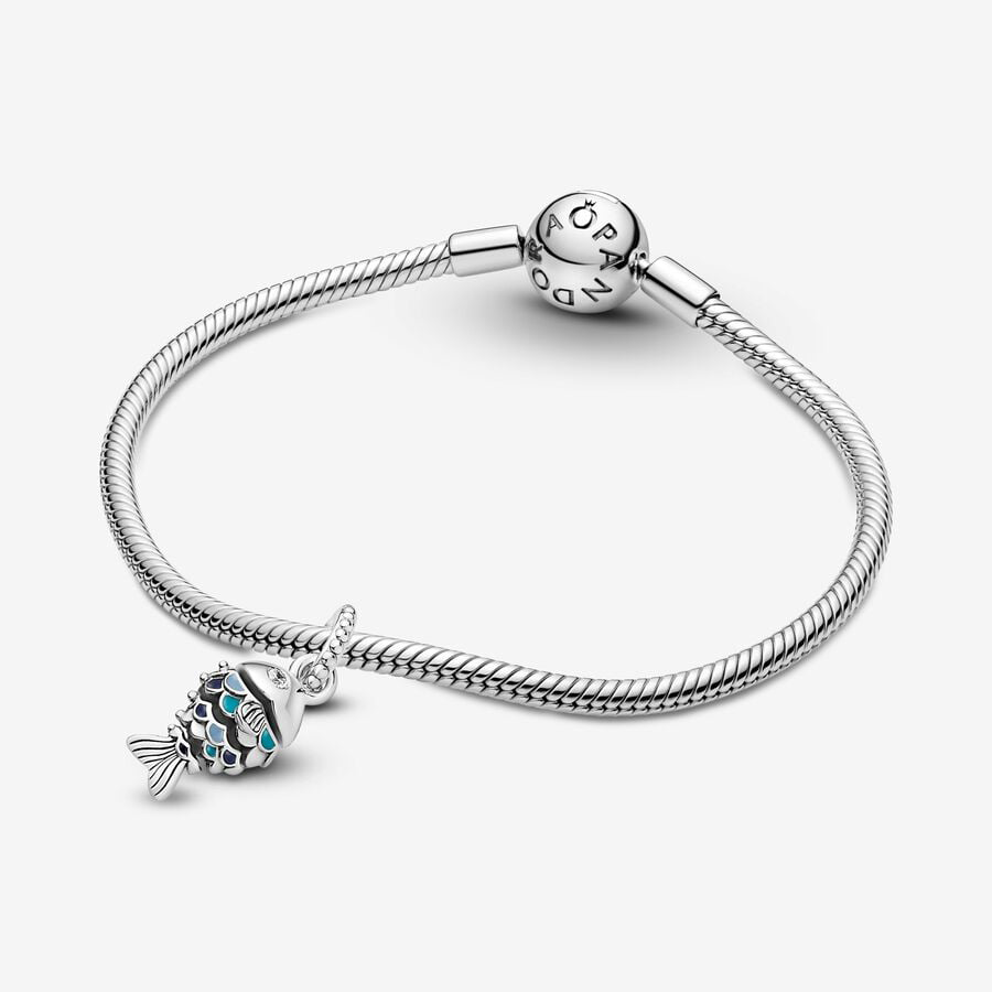 Blue Fish Charm